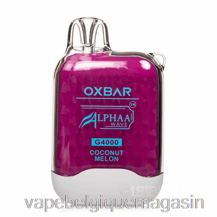 Vape Belgique Oxbar G4000 Jetable Coco Melon